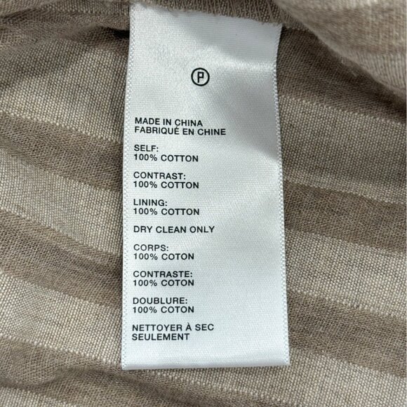 Anthropologie Maeve Soeli Textured Fringe Tank Top Black Ribbon Strap Size M - Picture 8 of 8